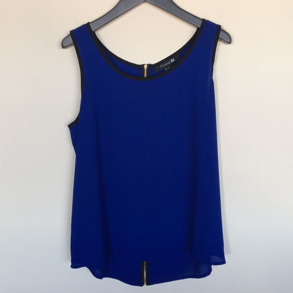 Forever 21 Blue Tank Top